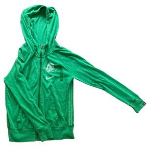 Nike Gym Vintage Oregon Ducks Zip Up Hoodie